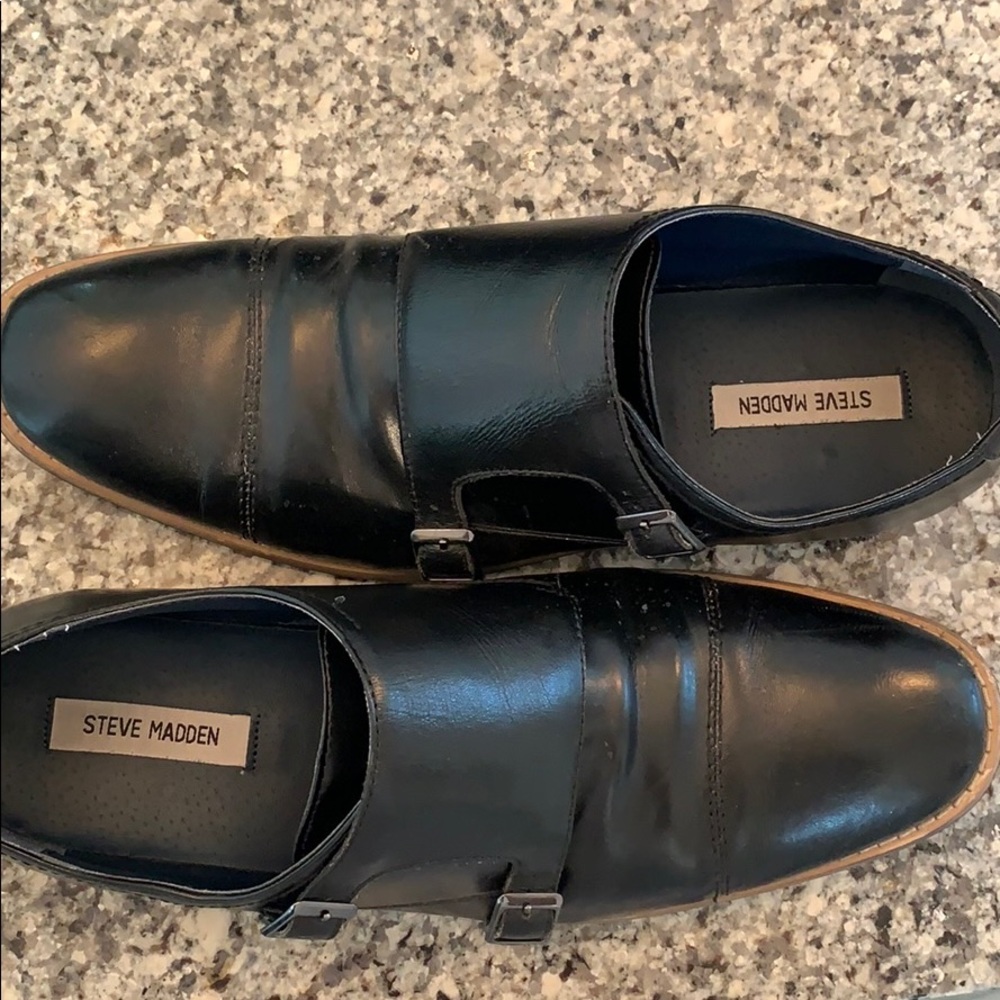 Steve Madden Double Monk Dress Shoes